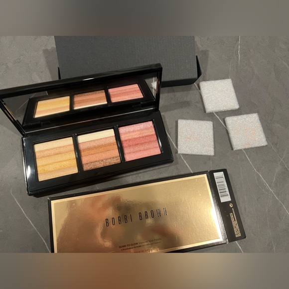 Bobbi Brown Bobbi to Glow Highlighter Trio New